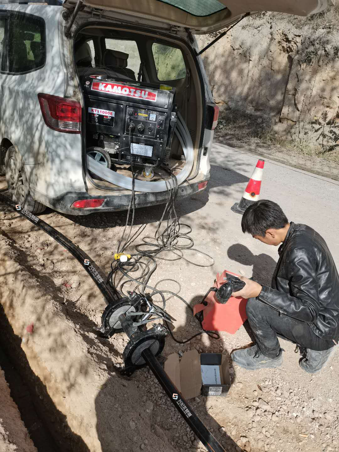 “興紀(jì)龍”埋地燃?xì)鈱Ｓ霉?，?duì)接施工圖