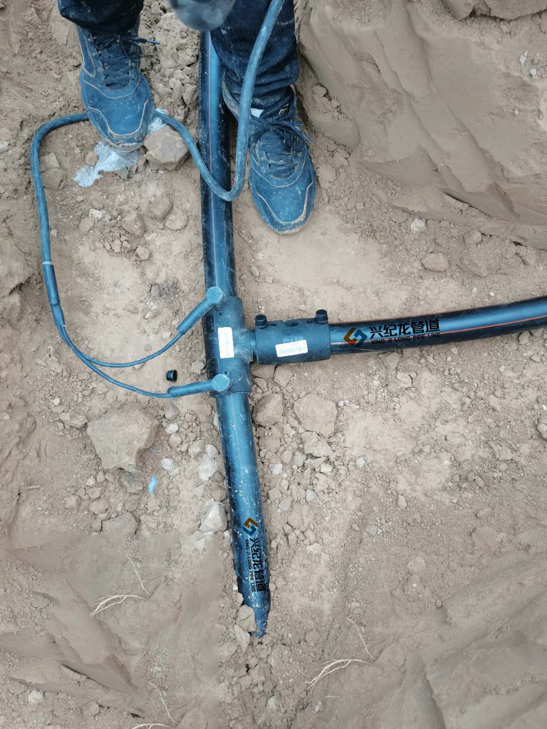 “星際領”電熔連接施工圖